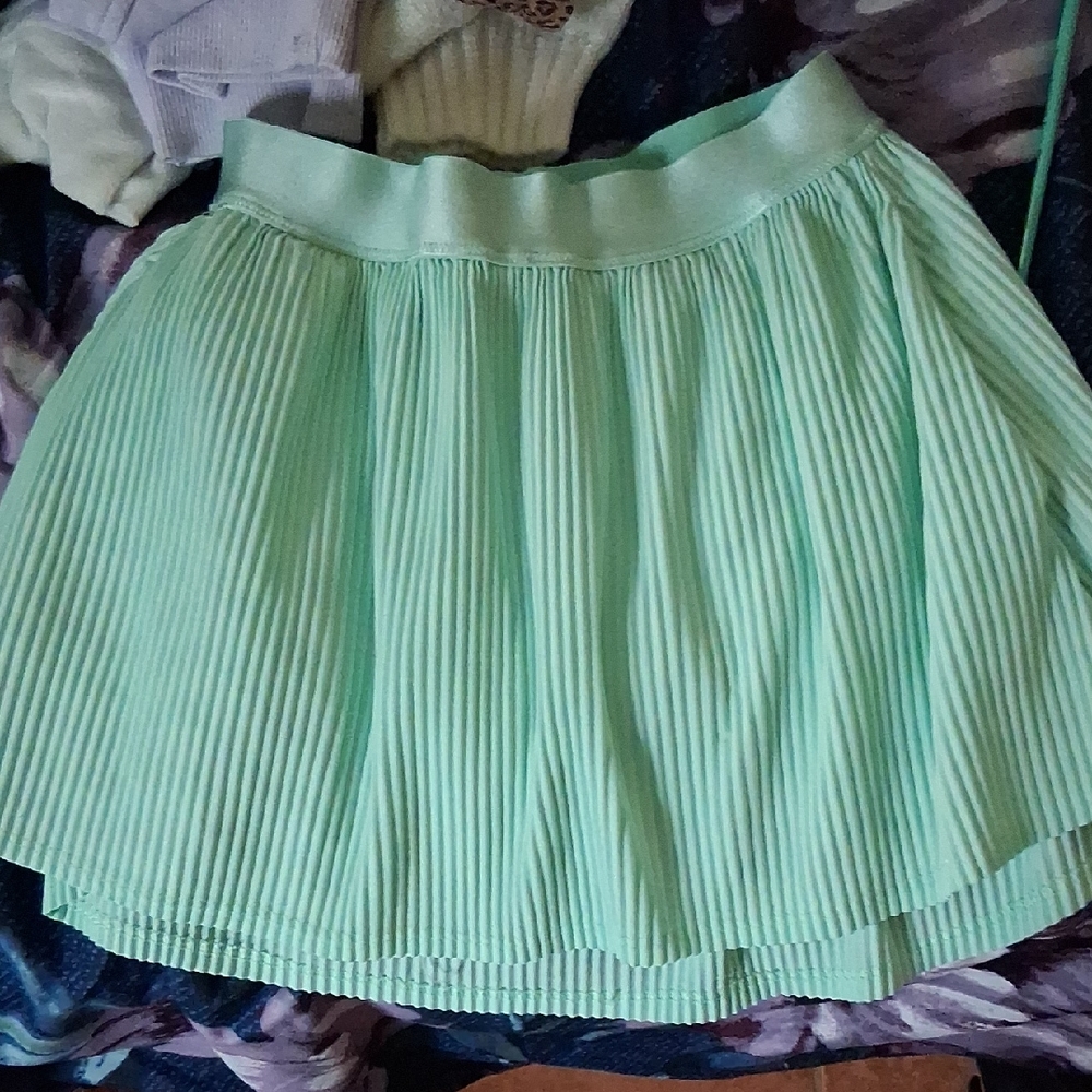 All in Motion Light Green Skater Skirt